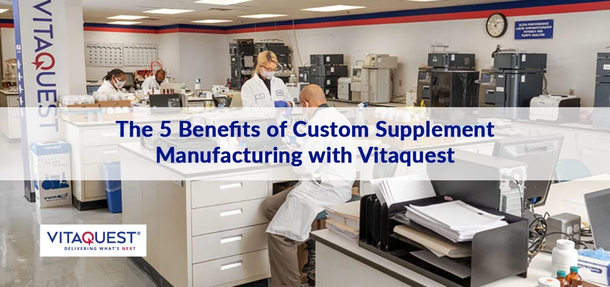 vitaquest supplement manufacturing lab