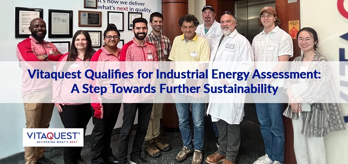 industrial energy professionals in a group photo at vitaquest headquarters