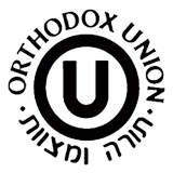 Orthodox Union certified kosher symbol.