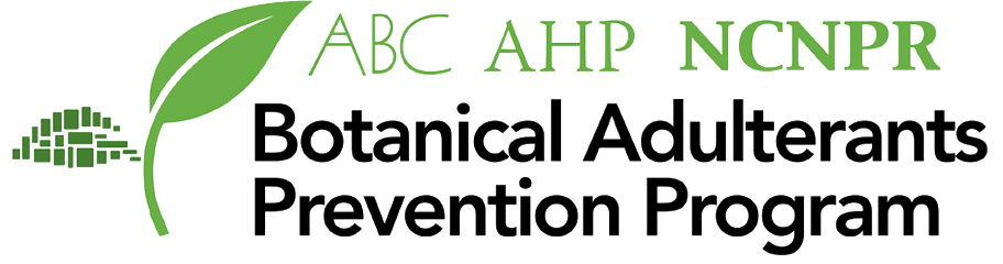 BAPP botanical adulterants-prevention program logo