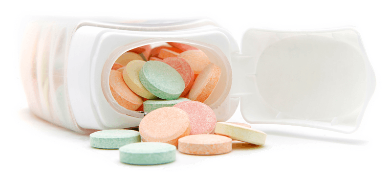 chewable tablets various with packaging vitaquest