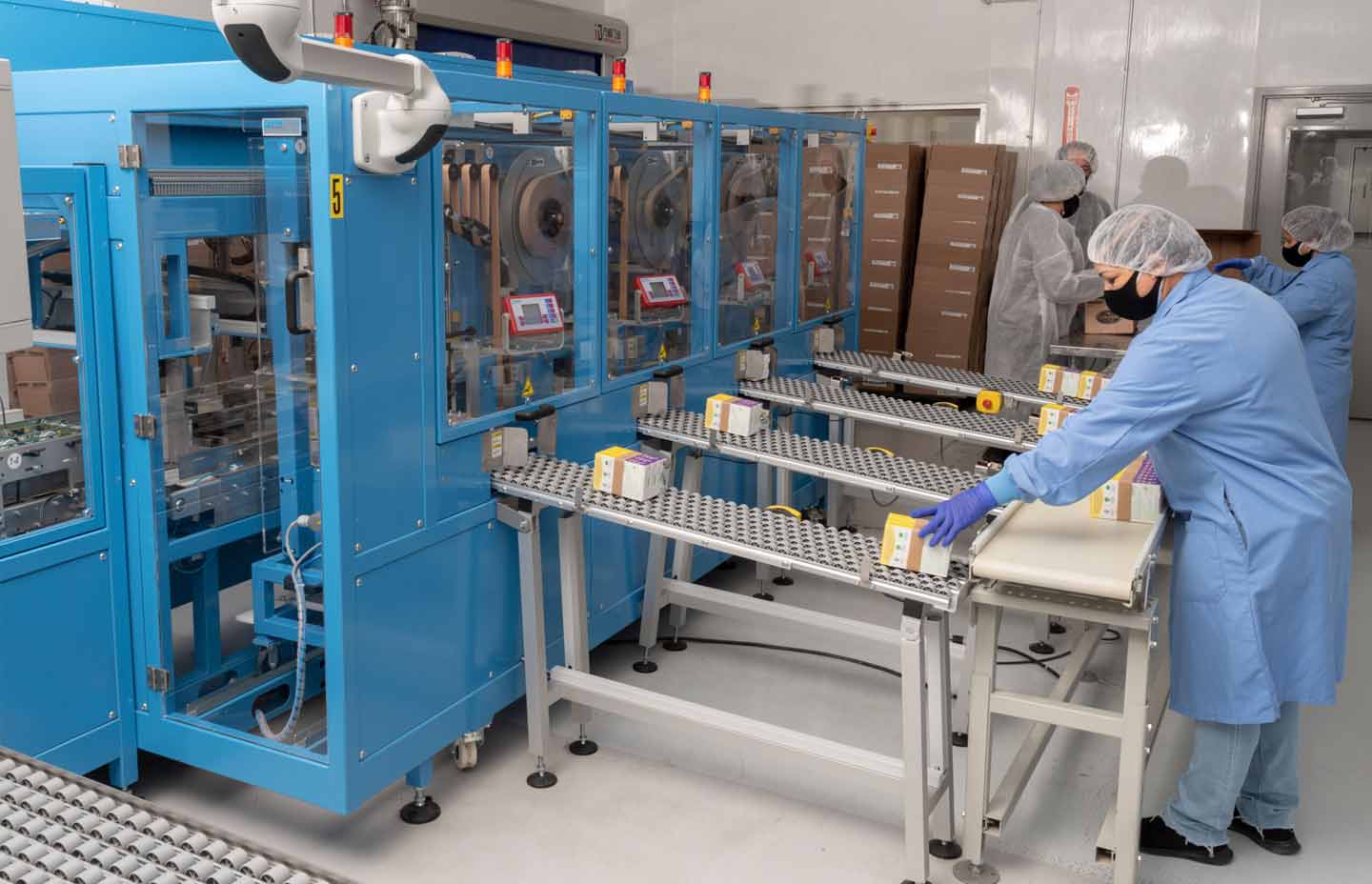 packaging capsule production carousel vitaquest