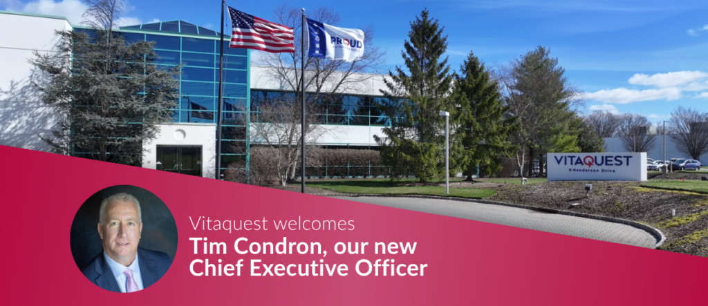A New Chapter for Vitaquest: Welcoming Tim Condron as Chief Executive Officer